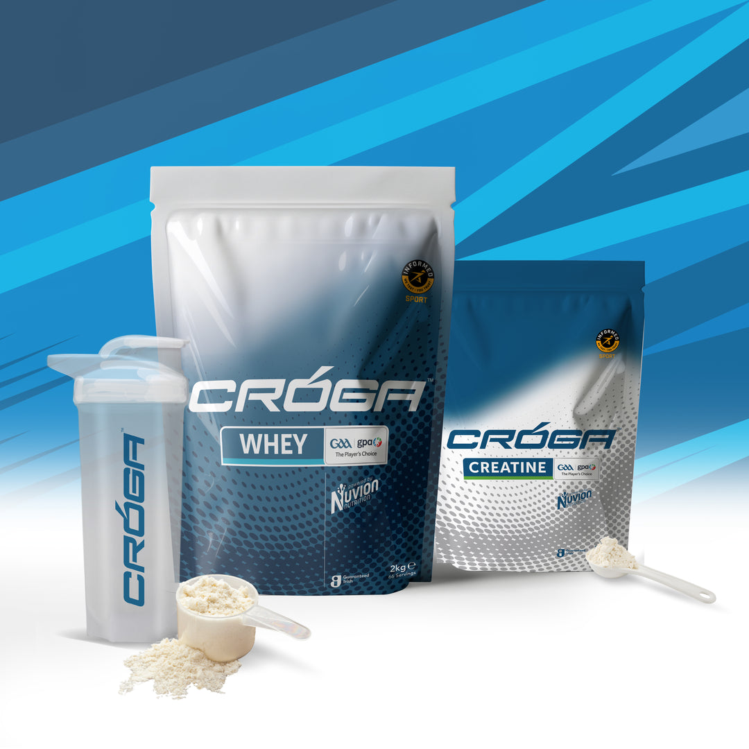 Whey Protein + Creatine + Shaker Bundle