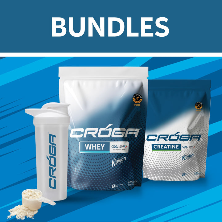 Whey Protein + 500g Creatine + Shaker Bundle