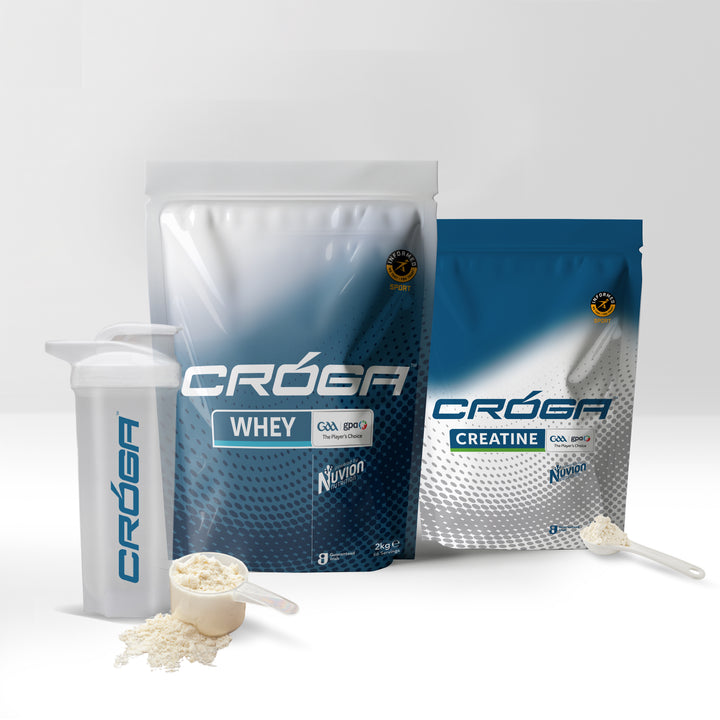Whey Protein + 500g Creatine + Shaker Bundle