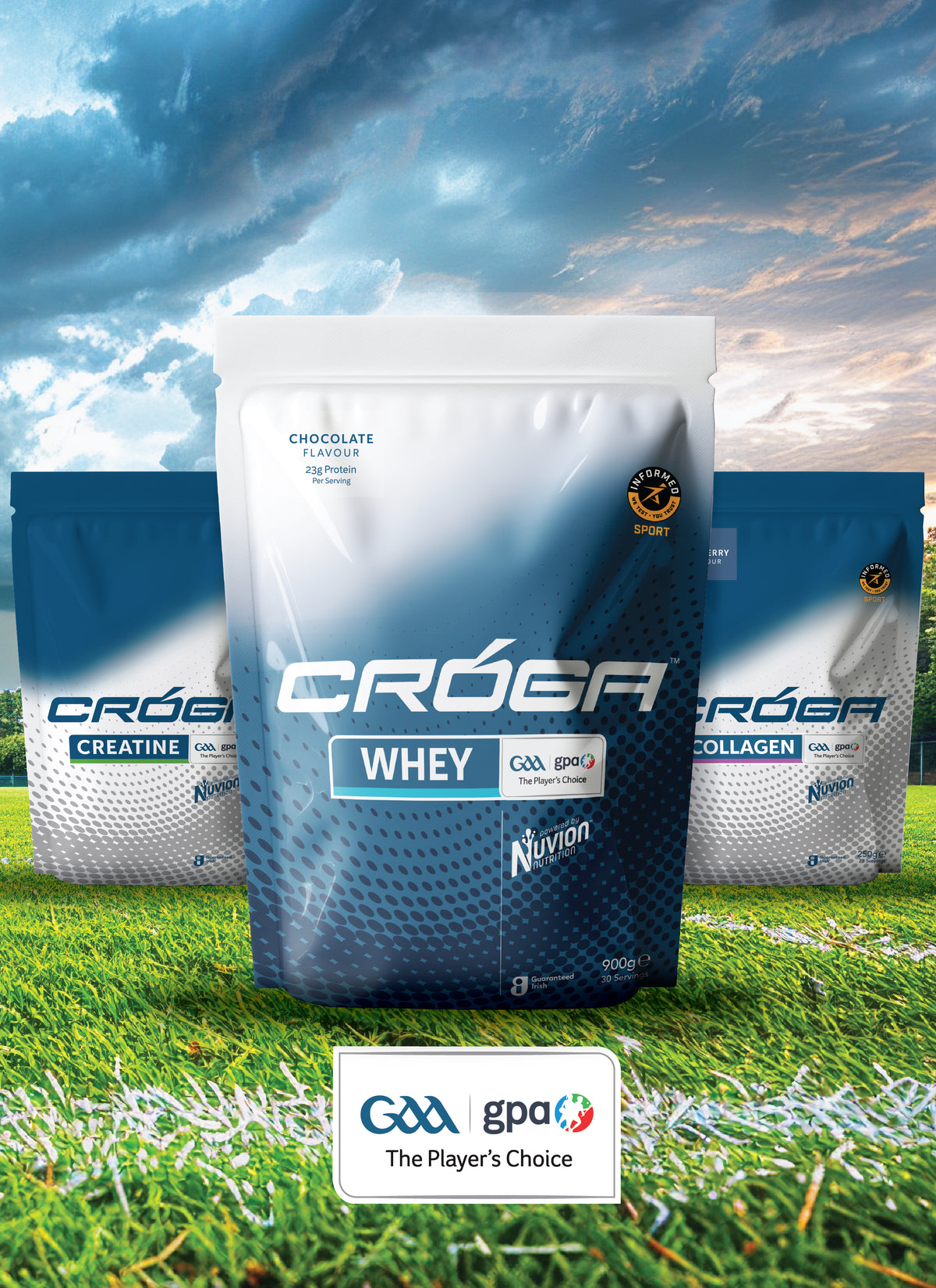 Cróga Sports Nutrition | GAA/GPA Protein, Creatine & Collagen